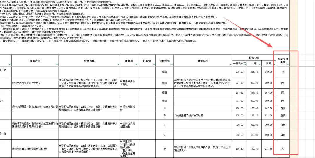口腔医保合规指南：深度解析甲、乙、丙类项目支付规则与地域差异